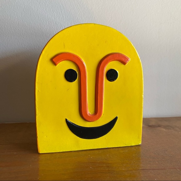 Vintage Other - Vintage Face Coin Bank